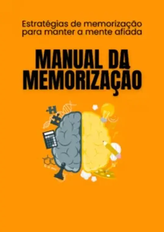 Capa do e-book Manual da Memorização